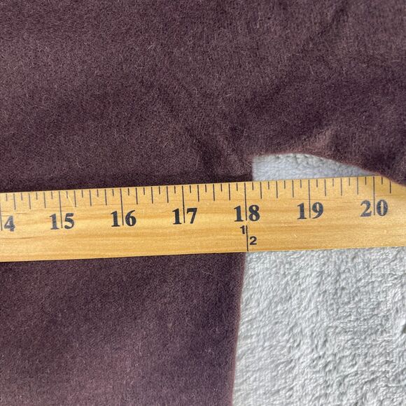 Brunello Cucinelli Sweater Women M/S Brown Cashmere Embroidered Hem Long Sleeve - Picture 10 of 13